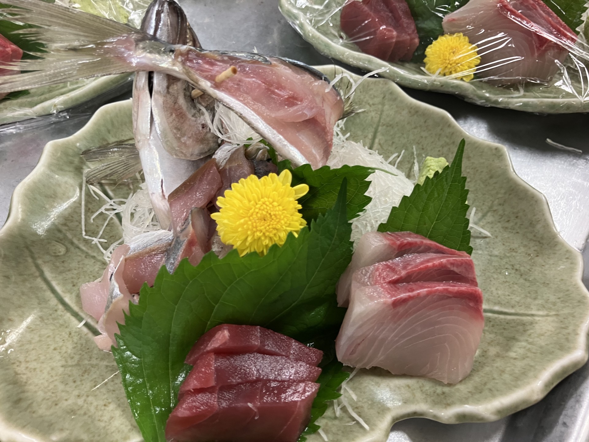 SPランチお刺身の盛り合わせ
