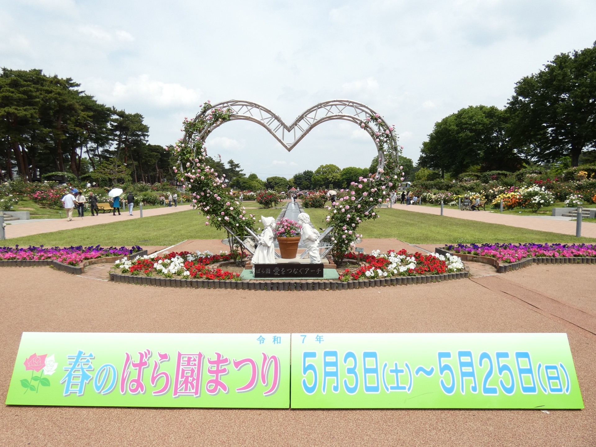 楓ツアーズ　敷島公園バラ園