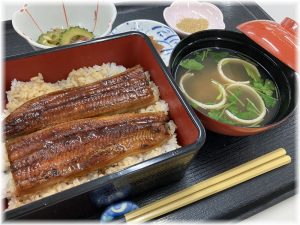 8月SPメニュー『うな重』