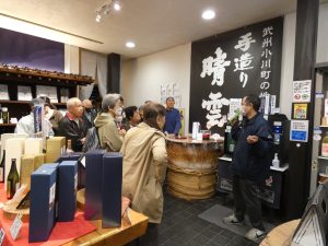 楓ツアーズ　晴雲酒造見学